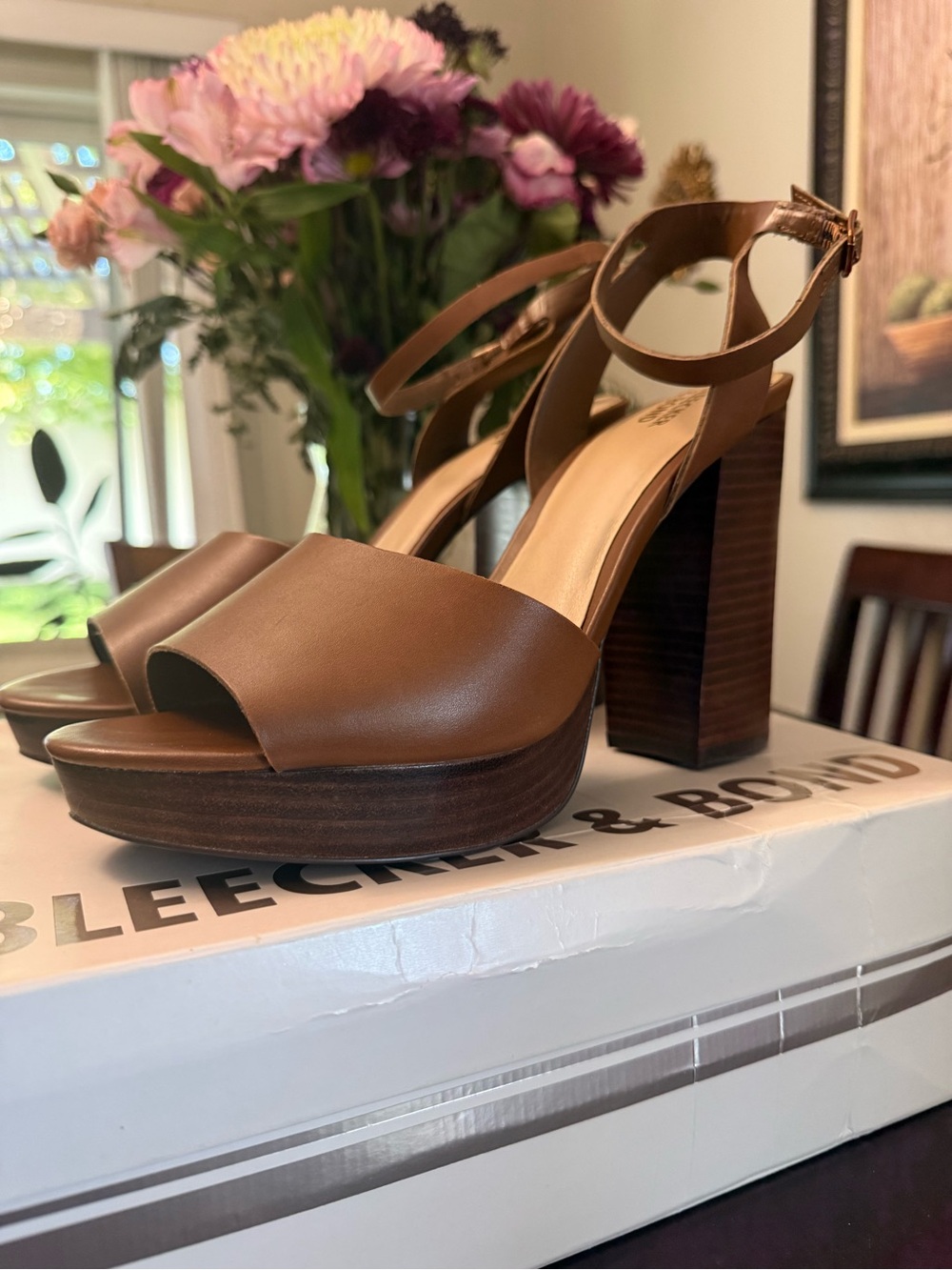 Bleecker & Bond SIENNA Platform Sandals – NWOT / Tried On Only + Box